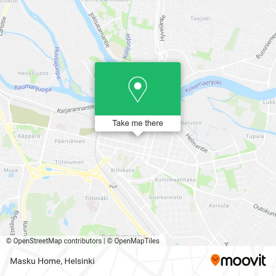 Masku Home map