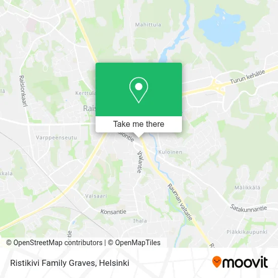 Ristikivi Family Graves map