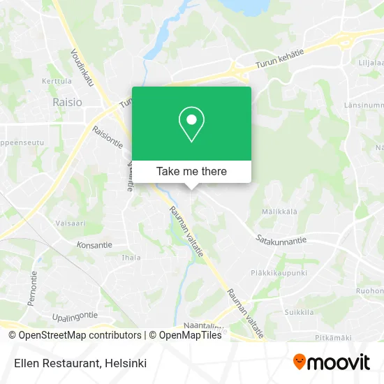 Ellen Restaurant map