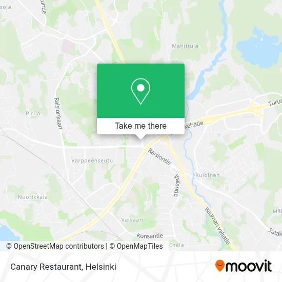 Kanari Restaurant map