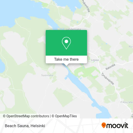 Beach Sauna map