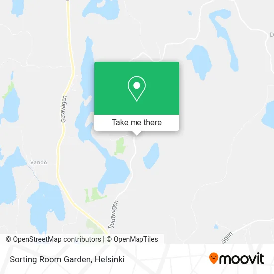 Sorting Room Garden map