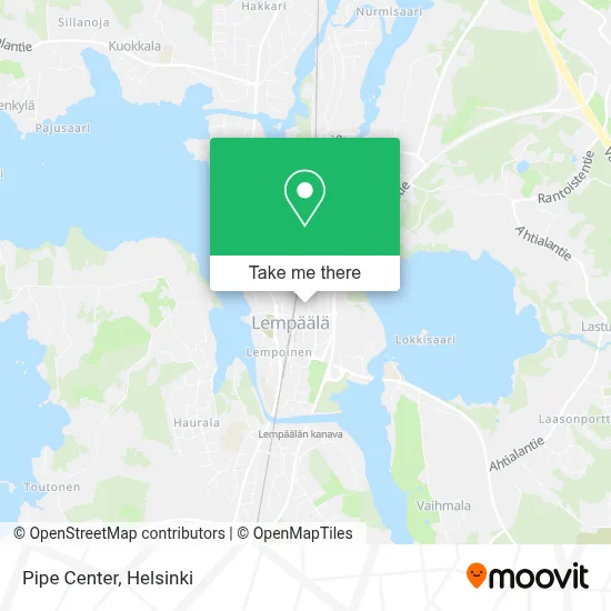 Pipe Center map