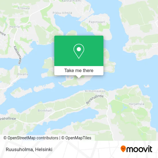 Ruusuholma map