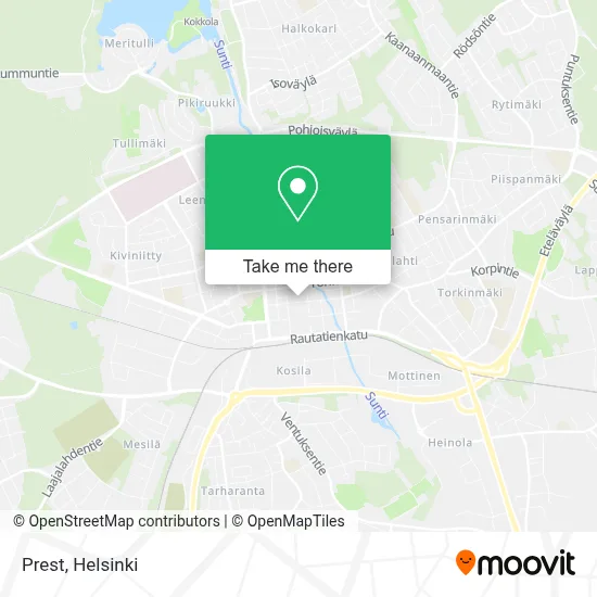 Prest map