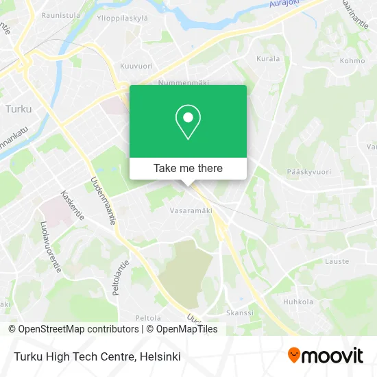 Turku High Tech Centre map