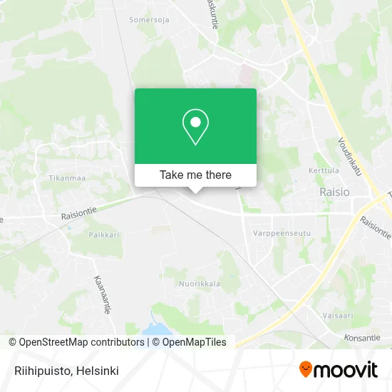 Riihipuisto map
