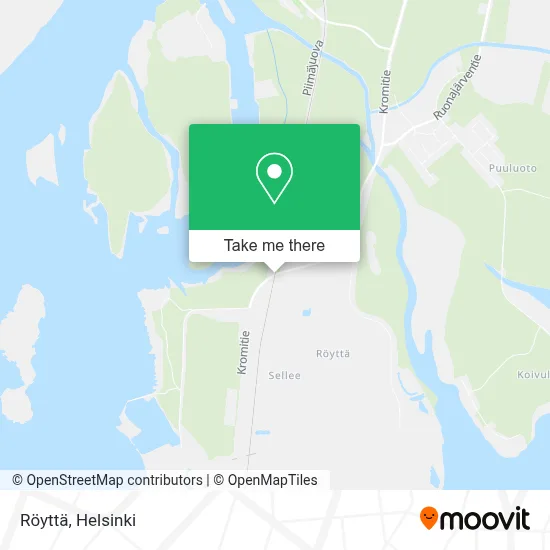 Röyttä map