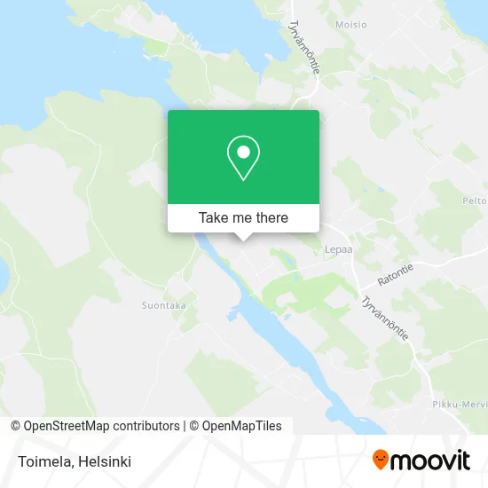 Toimela map