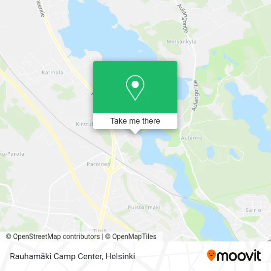 Rauhamäki Camp Center map