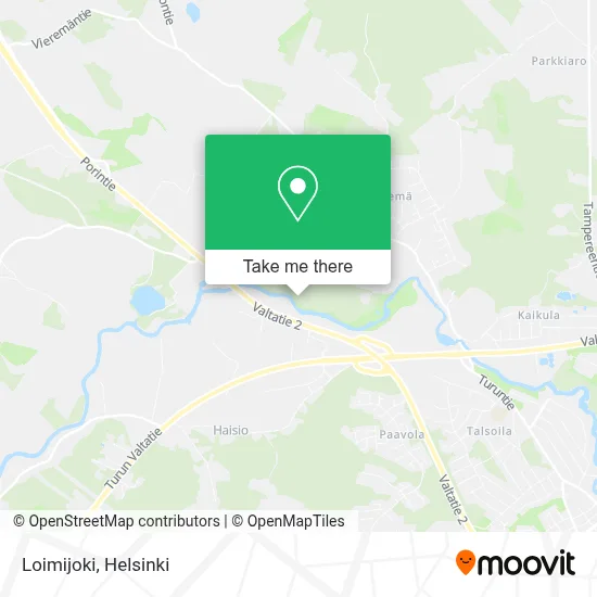 Loimijoki map