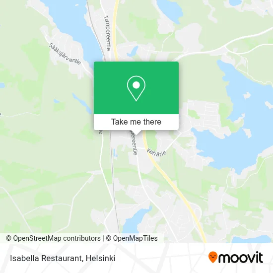 Restaurant Isabella map