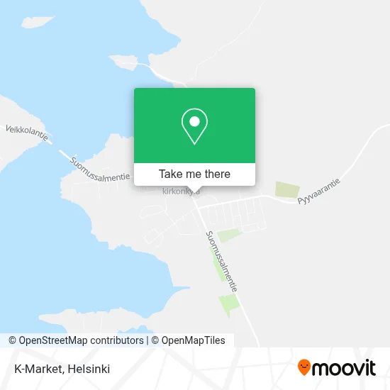 K-Market map