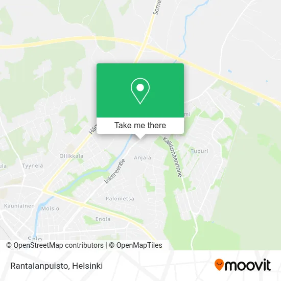 Rantala Park map