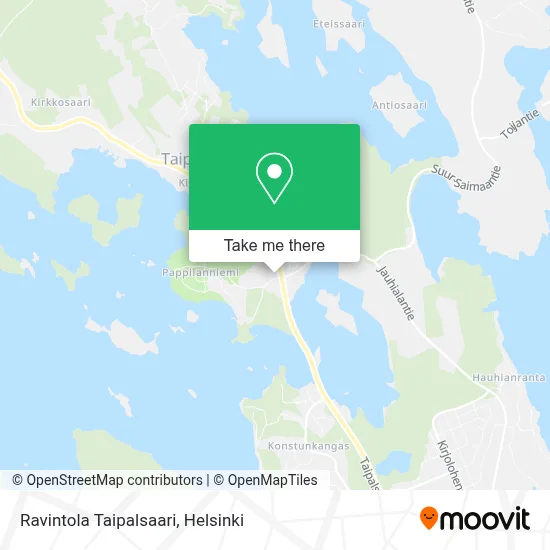 Taipalsaari Restaurant map