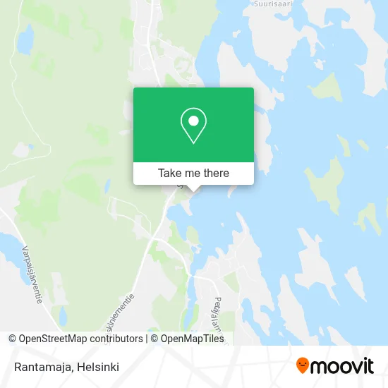 Rantamaja map