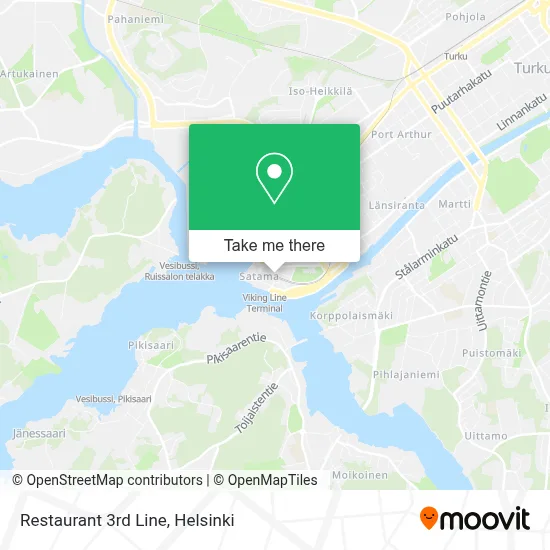 Restaurant 3rd Line map