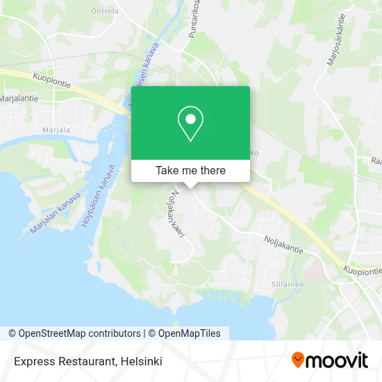 Restaurant Express map
