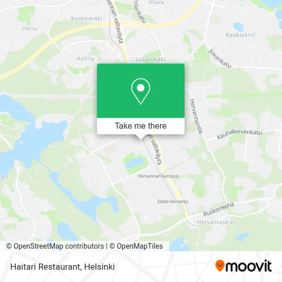 Haitari Restaurant map