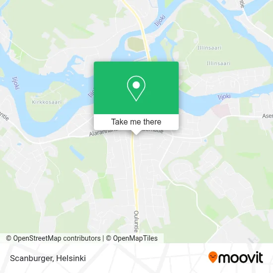 Scanburger map