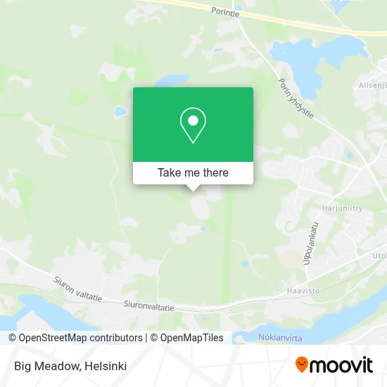 Big Meadow map