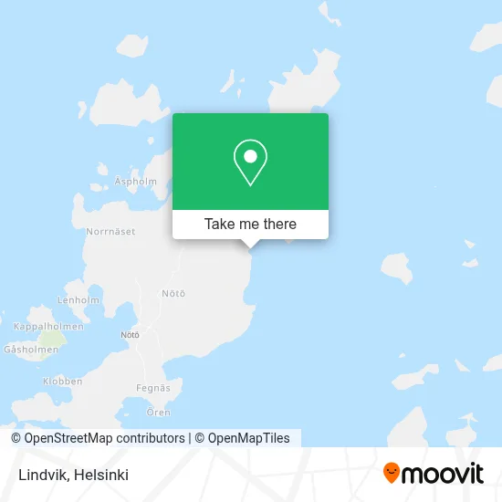 Lindvik map