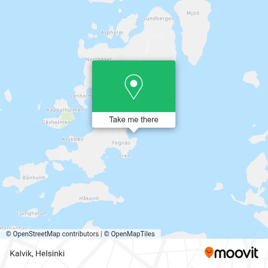 Kalvik map