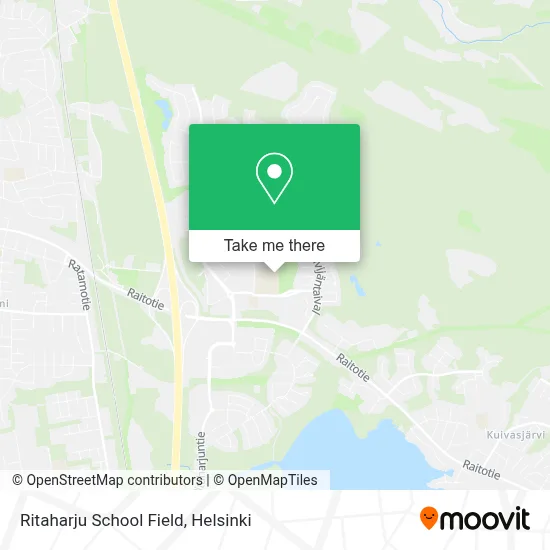 Ritaharju School Field map
