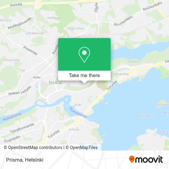 Prisma map