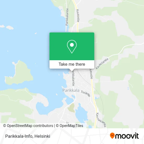 Parikkala Info map