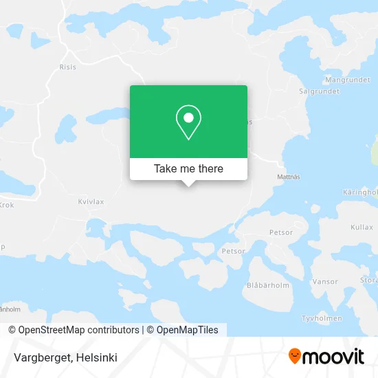 Vargberget map