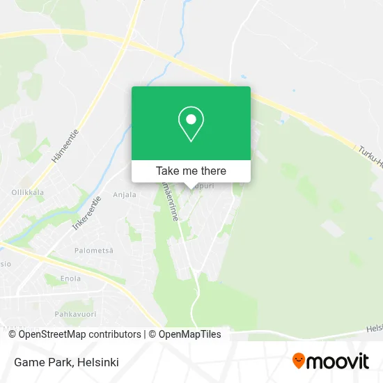 Game Reserve Park map