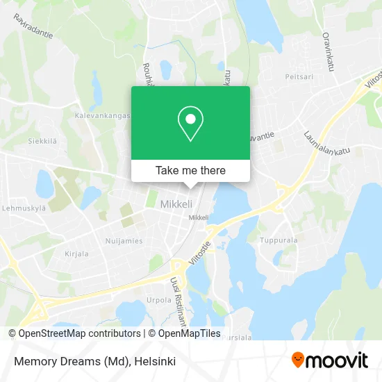 Memory Dreams (Md) map