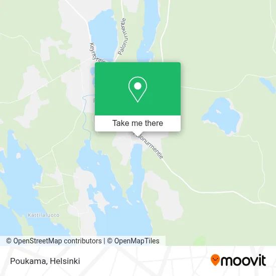 Poukama map