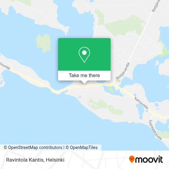 Restaurant Kantis map