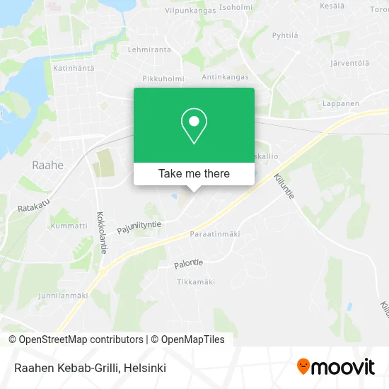 Raahe Kebab Grill map