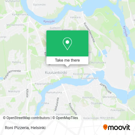 Roni Pizzeria map
