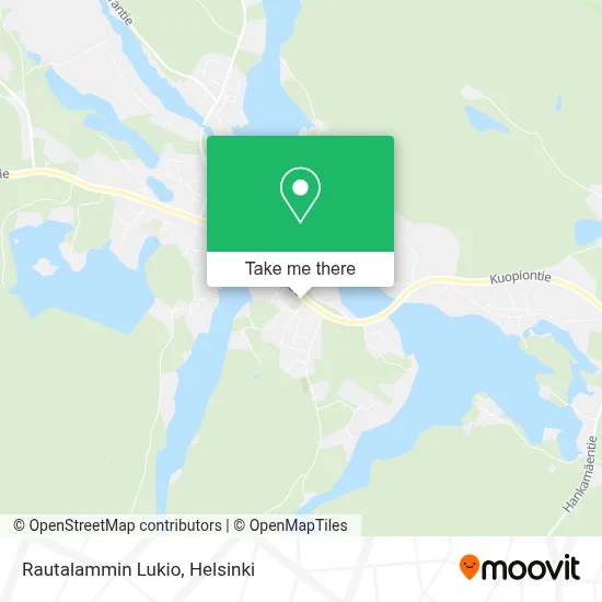 Rautalampi High School map