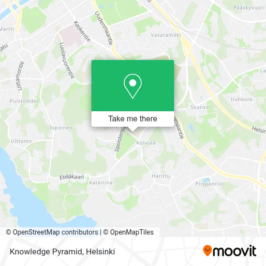 Knowledge Pyramid map