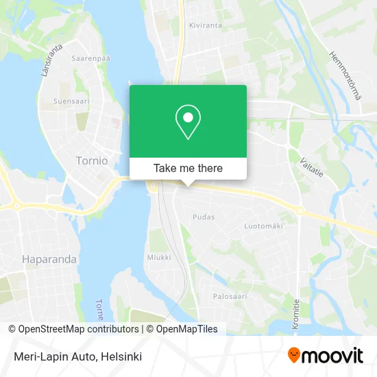 Meri-Lappi Auto map
