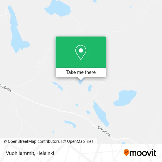 Vuohilammit map