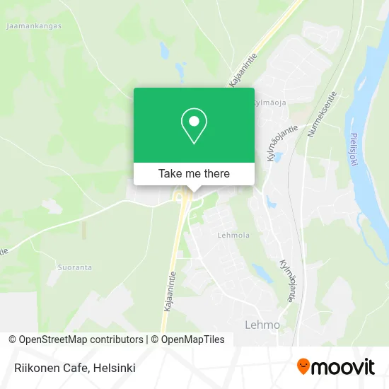 Riikonen Café map