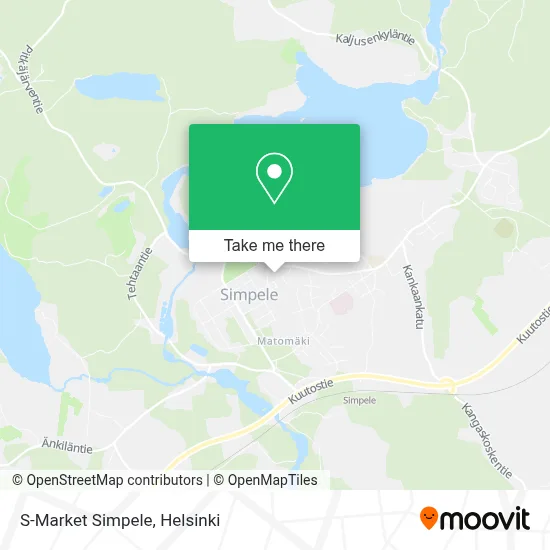 S-Market Simpele map