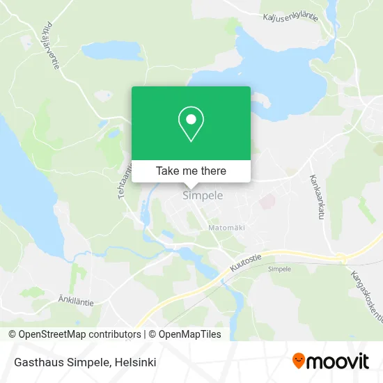 Gasthaus Simpele map