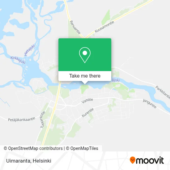 Uimaranta map