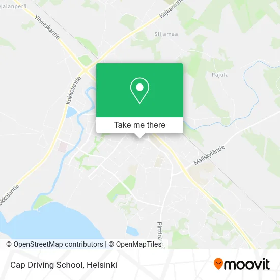 Cap Driving School map
