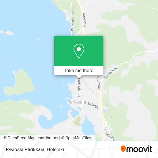 R-Kioski Parikkala map