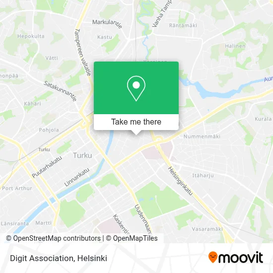 Digit Association map