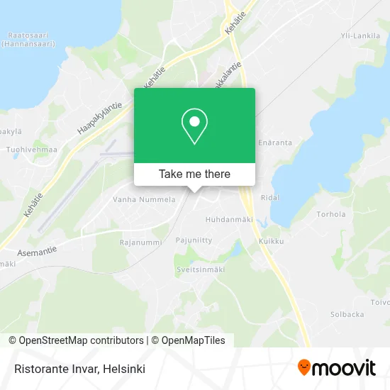 Ristorante Invar map