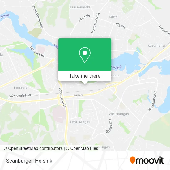 Scanburger map